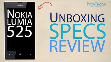 Nokia Lumia 525 - Unboxing, specs and hardware review