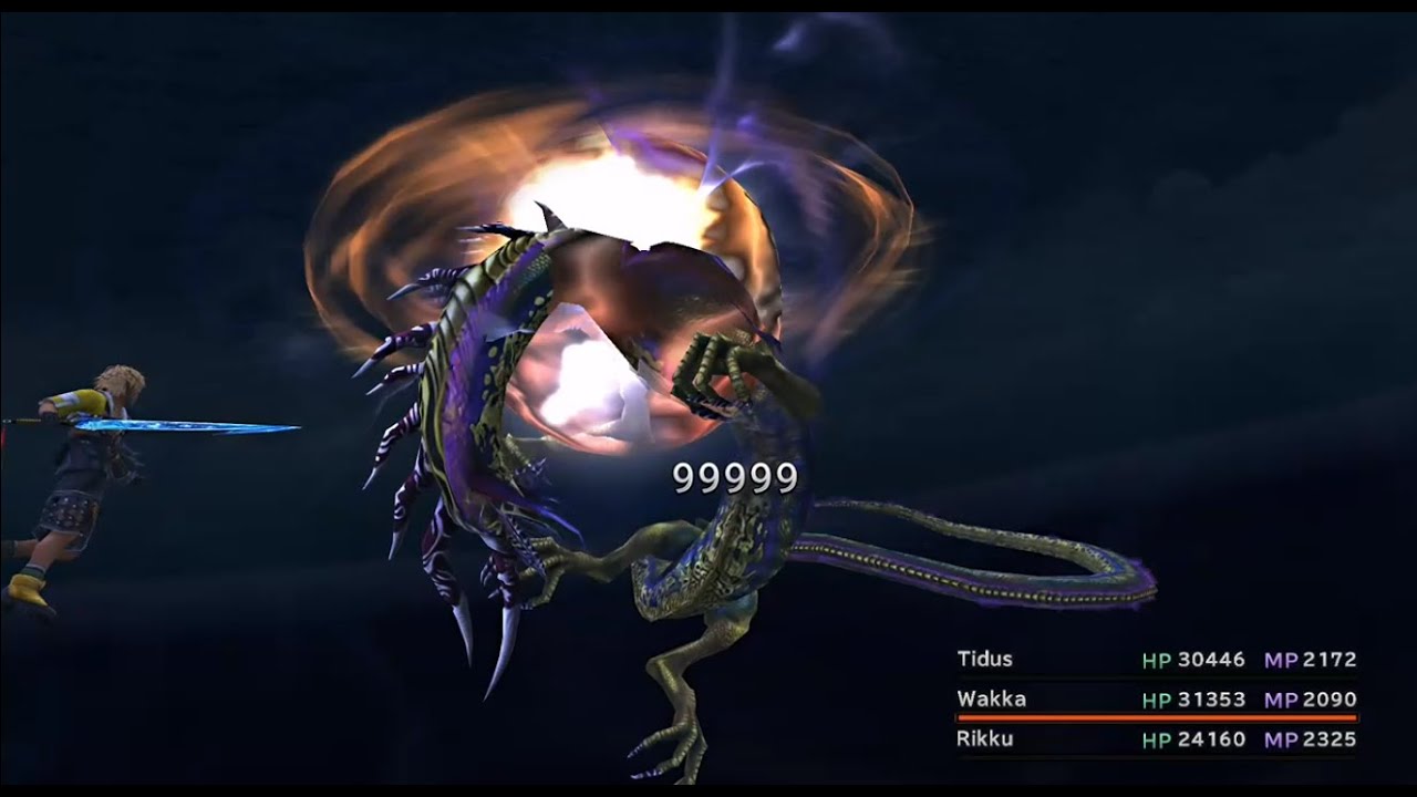 Final Fantasy 10 - Defeating Shinryu in 1 round