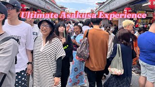 Japan living:Asakusa|10 Things to do|☺️|Kimono Rental|4K video