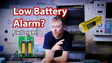 CNC Machines Will Die Without This | Low Battery Alarm