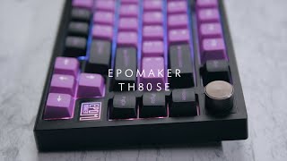 Epomaker TH80 SE Showcase + Review + Sound Test