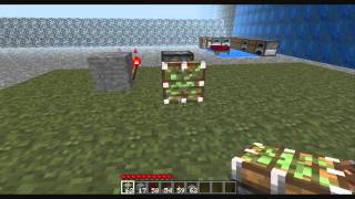 Minecraft - Short Pressure Plate Signal with a Sticky Piston