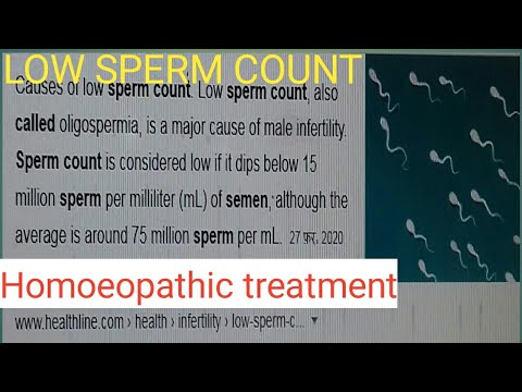 sperm count