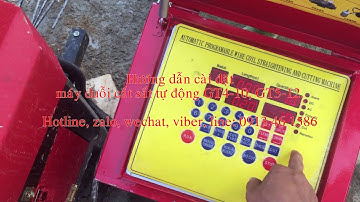 hướng dẫn cài đặt máy cắt sắt GT4-12 | 0913461586