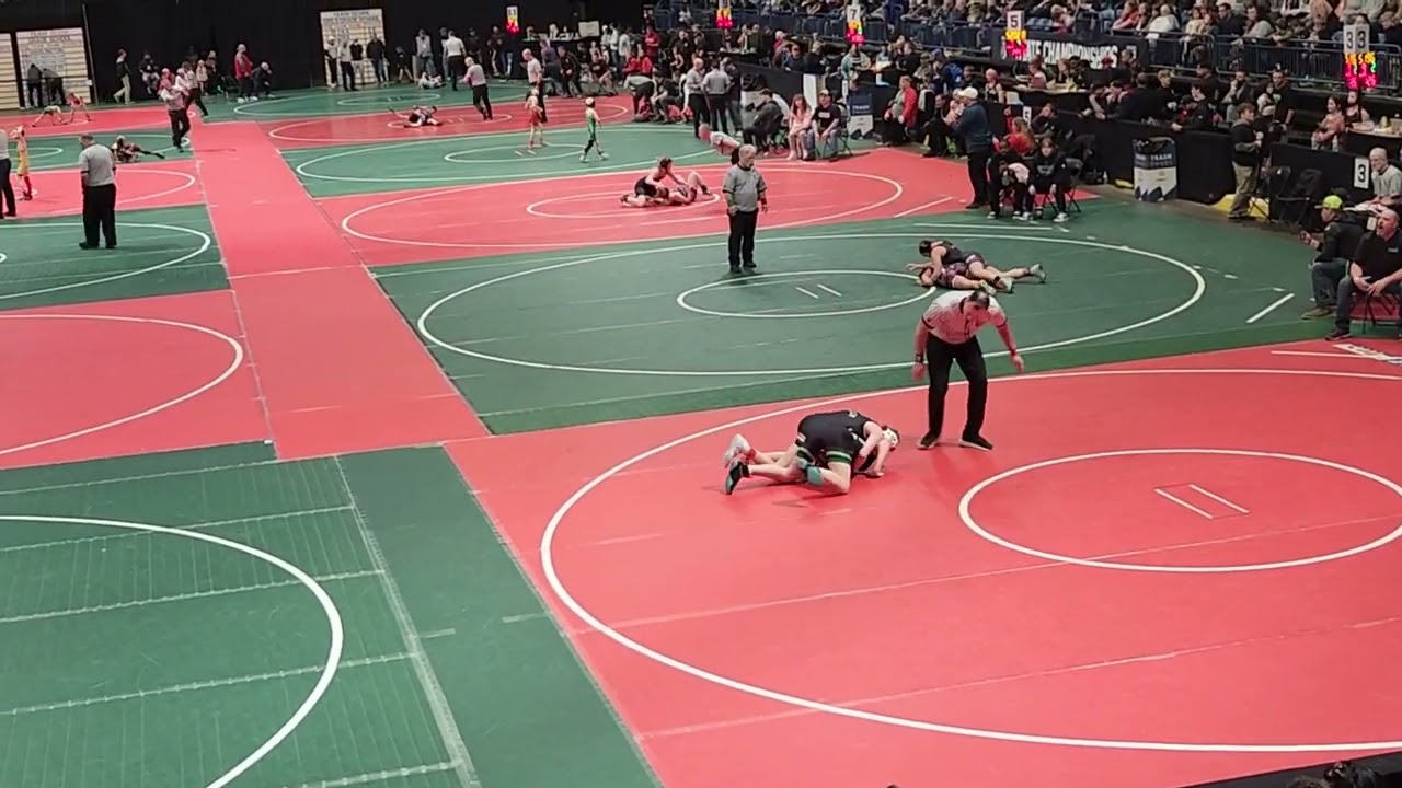 OAC wrestling state championship Girls 120 Match 2 Part 1