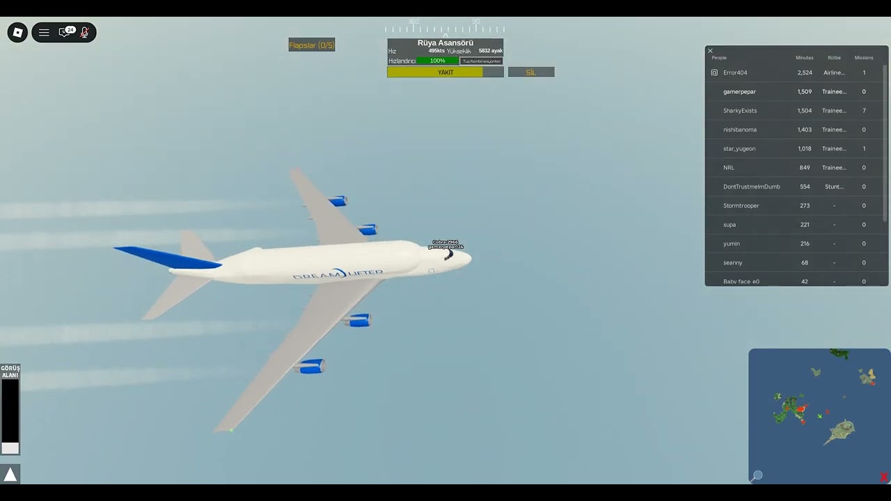 Takeoff The Greater Rockford Landing İn Cyprus Larnaca Airport With Boeing 747 Dreamlifter
