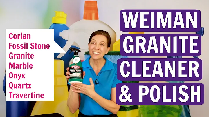 How to Clean Granite and Marble with Weiman Cleane...