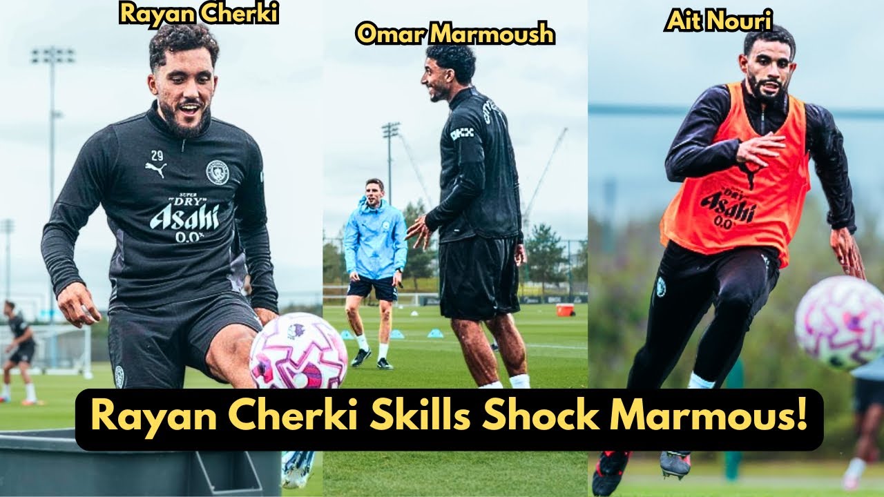 Rayan Cherki Leaves Omar Marmoush SPEECHLESS With INSANE Ball Skills In rayan-cherki-leaves-omar-marmoush-speechless-with-insane-ball-skills-in