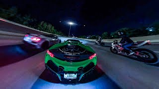 1200HP FERRARI VS BIKES