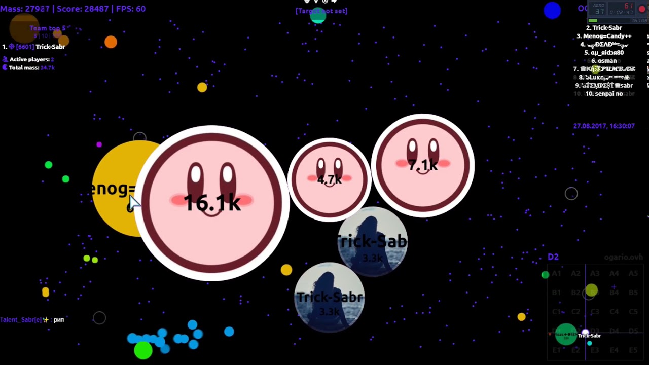 Agar.io WIN/WIN COMPILATION #2