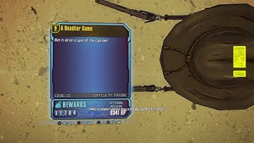 A Deadlier Game mission (Claptastic Voyage, Borderlands: The Pre-Sequel)