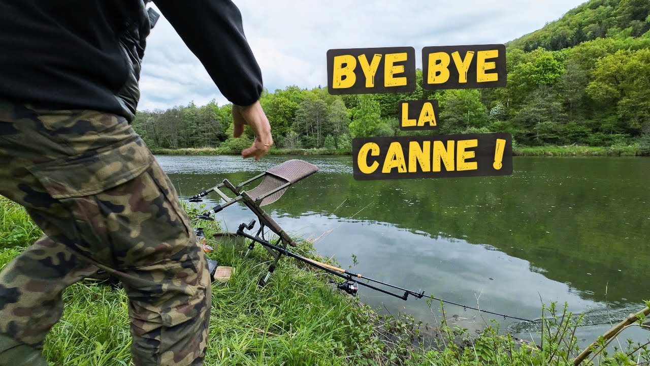 Tout mon matos bascule dans l'eau en moins d’une seconde !