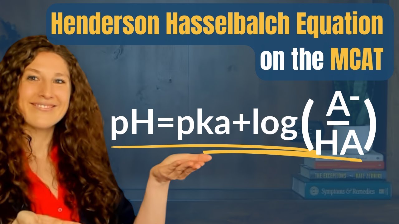 MCAT Chemistry: Henderson Hasselbalch How To