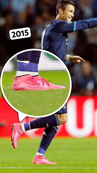 Cristiano Ronaldo football boots history ⚽️ #shorts