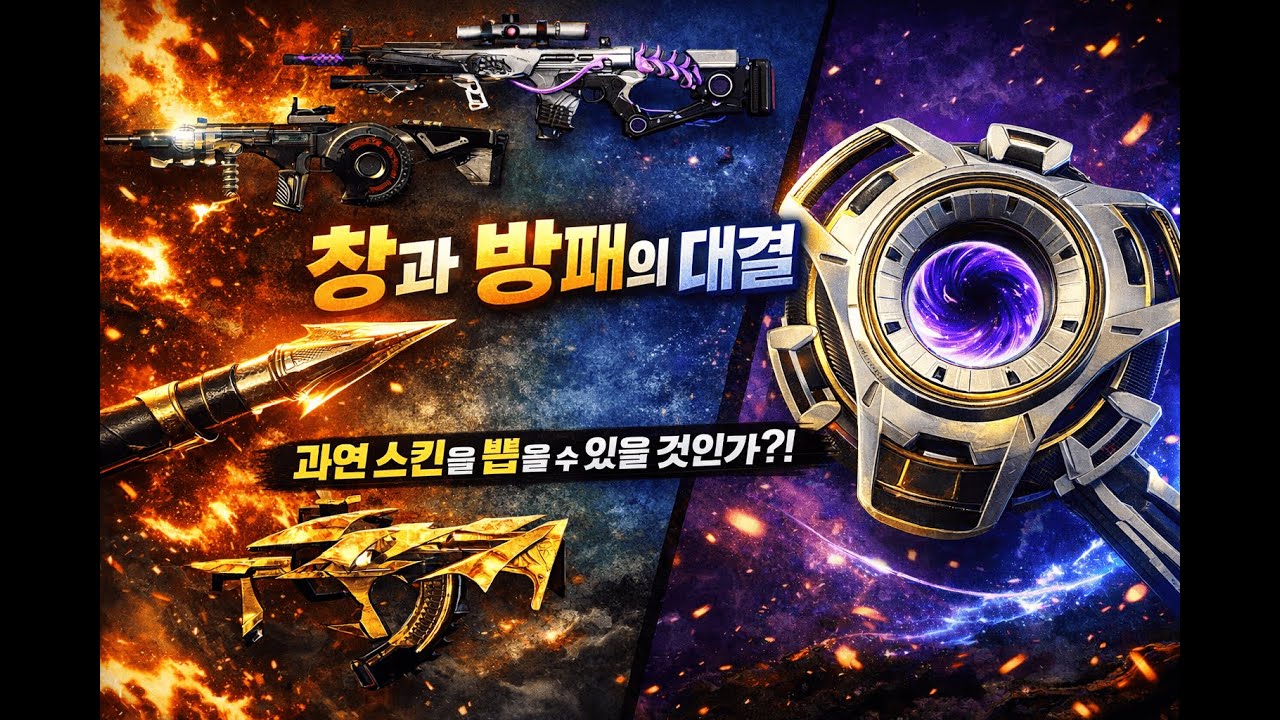 배그 역대급 성장형 스킨 출시?! 반드시 트라이 해야지 (Feat. 방패?)