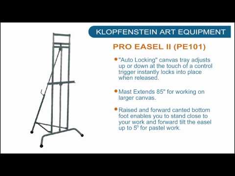 Klopfenstein PE101 Steel Professional Art Easel