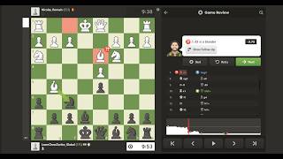 CHESS DOT COM GAME 3 | ENGLUND GAMBIT DECLINED | BEGINNER MISTAKES AND OVERLOOKS EXPLOITED