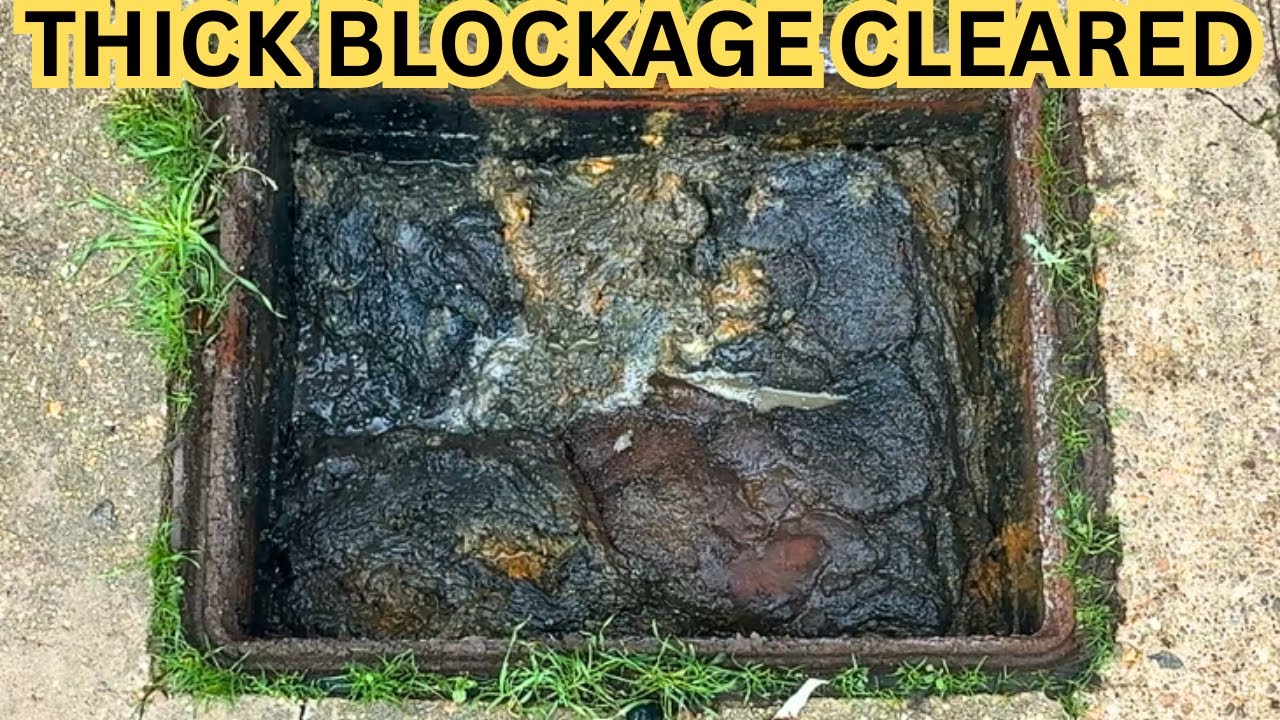 Очистка засоренных наружных стоков за считанные минуты