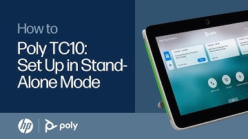 Poly TC10: Set Up in Stand-Alone Mode | HP Support