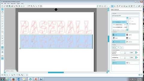 Silhouette-Working With 2 Color TTF Fonts