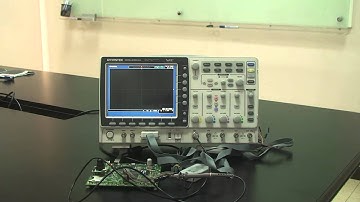 GWInstek GDS-2000A Waveform Search Function demonstration