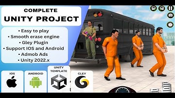 Prison Bus Simulator simulation ( Unity + Gley)