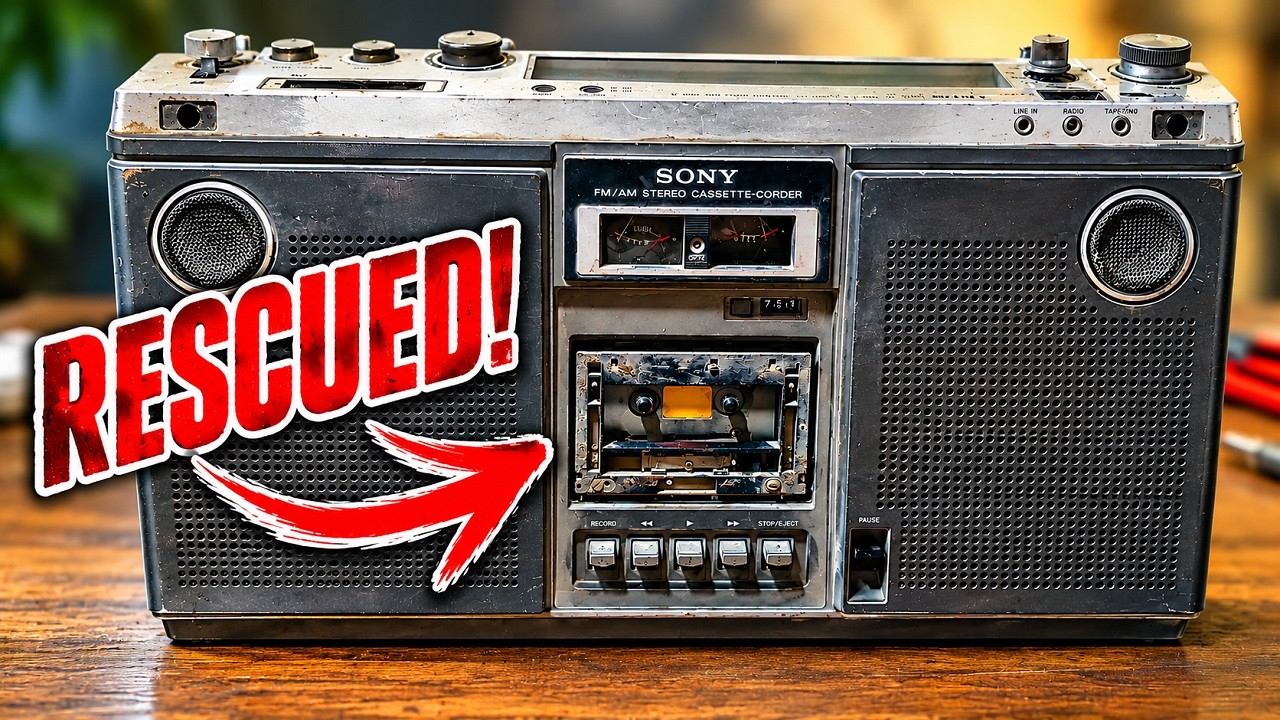 Don't Throw Away Your Old Cassette! I Extracted Its Useful Parts and Brought Them Back to Life!