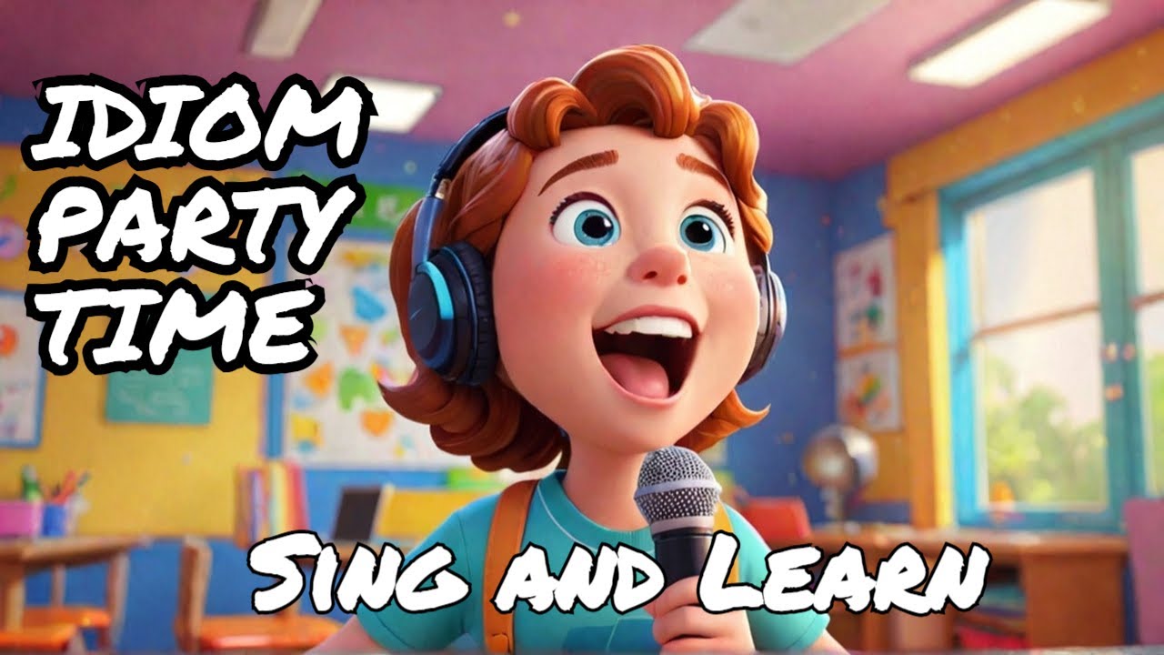 Idiom Party! (Learn and Sing) | Fun English Idioms Song for ESL Learners