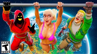 Last To FALL Wins $10,000 in Fortnite! (Only Up) Update