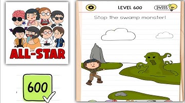 Brain test All Star level 600 Solution
