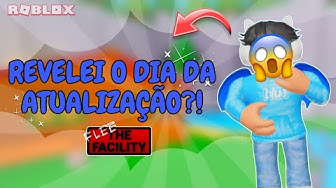 A ATUALIZAÇÃO de HALLOWEEN no FLEE THE FACILITY foi CANCELADA?!!😱🤔 Roblox  