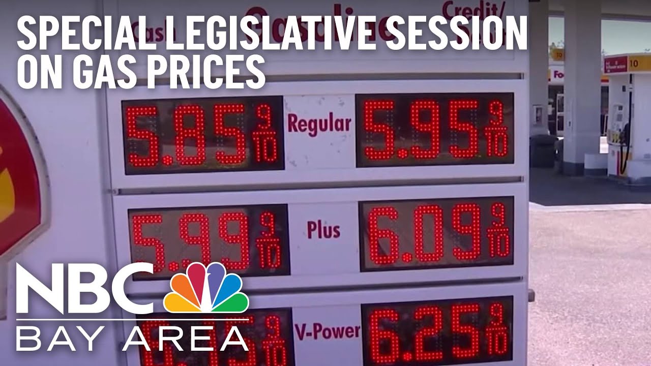 Gov. Newsom Calls a Special Session on High Gas Prices - YouTube