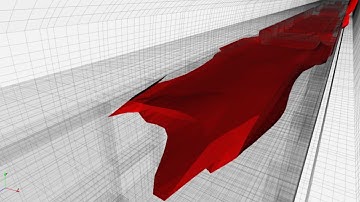 Fire Simulation on a train in a tunnel - part 2 Open Wide Gangway cars