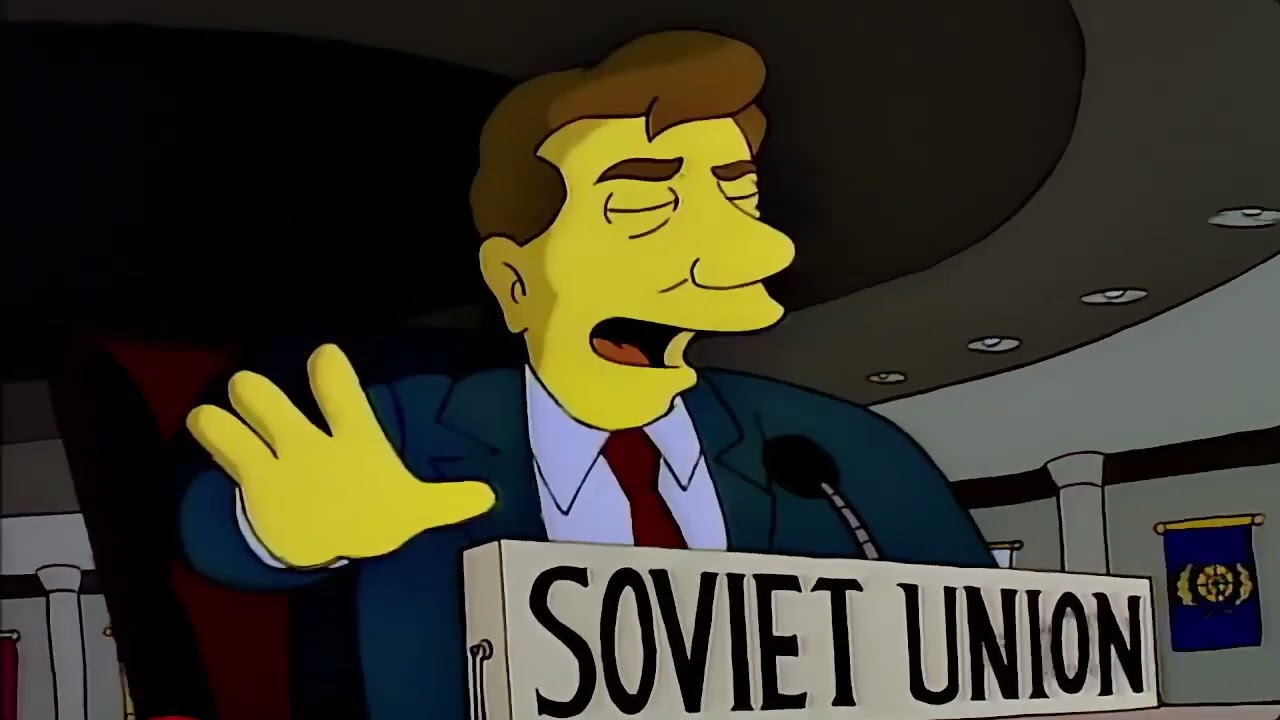 Карта симпсонов ссср предсказания