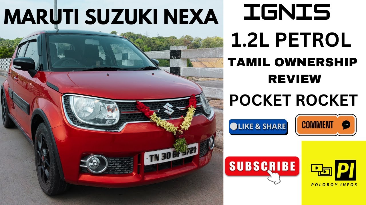 Ignis zeta 1.2L petrol 2017 model complete ownership review Tamil Maruti Suzuki 