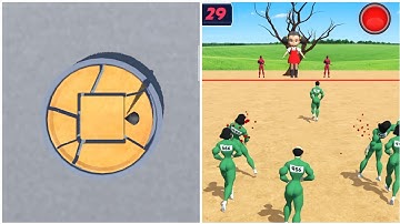 Red Light Challenge 🦑🦑 All Levels Gameplay Trailer Android,ios New Game