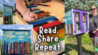 Creating My Dream Little Free Library (Start to Finish)