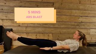 5 Minute Pilates Abs Workout