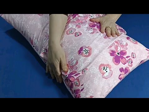 خياطة وتفصيل غلاف وسادة اسهل طريقة للمبتدئين