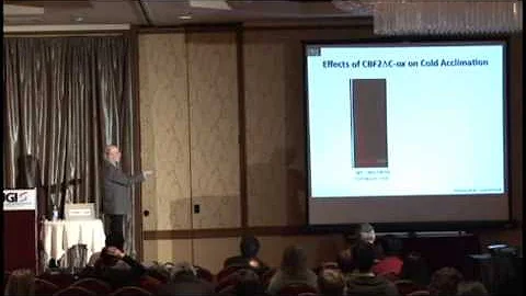 Mike Thomashow at the 2011 DOE JGI User Meeting