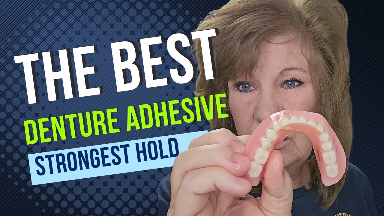 ЛУЧШИЙ клей для зубных протезов с САМОЙ СИЛЬНОЙ ФИКСАЦИЕЙ