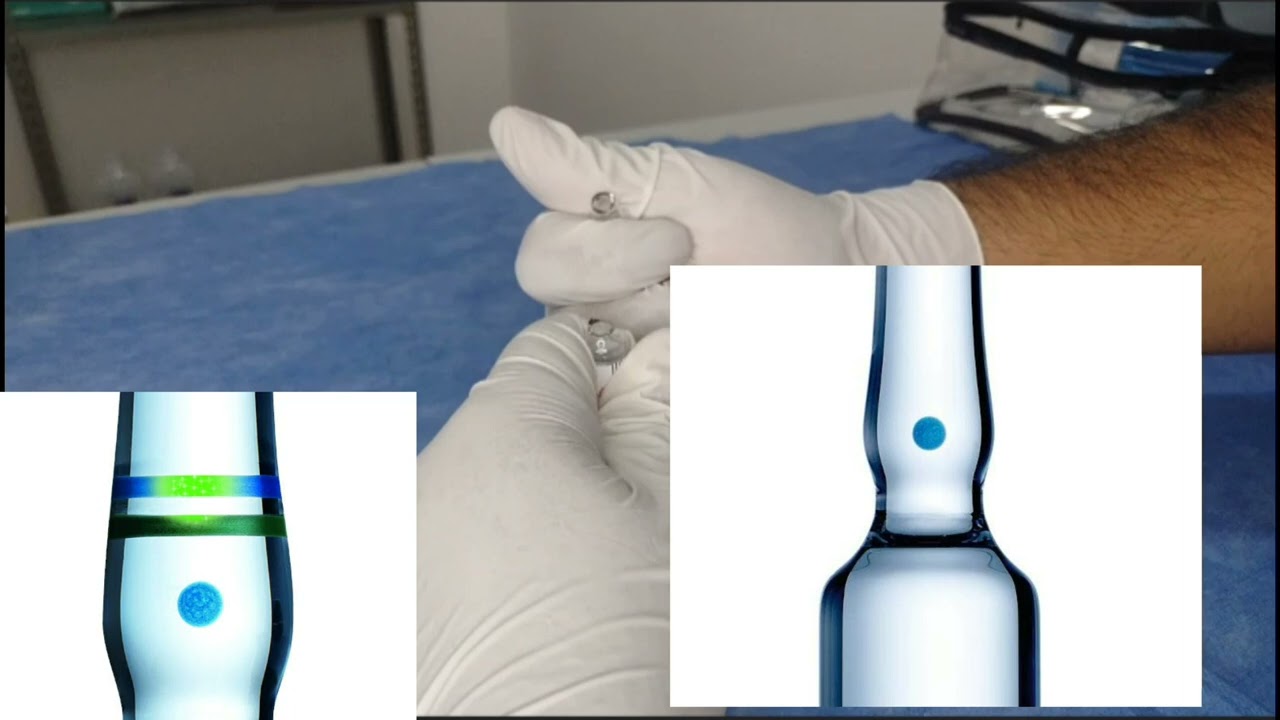 Cómo abrir una ampolleta fácil 🧴💉🤓📝