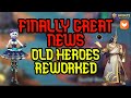 Great news old hero reworks this is what we need  infinite magicraid
