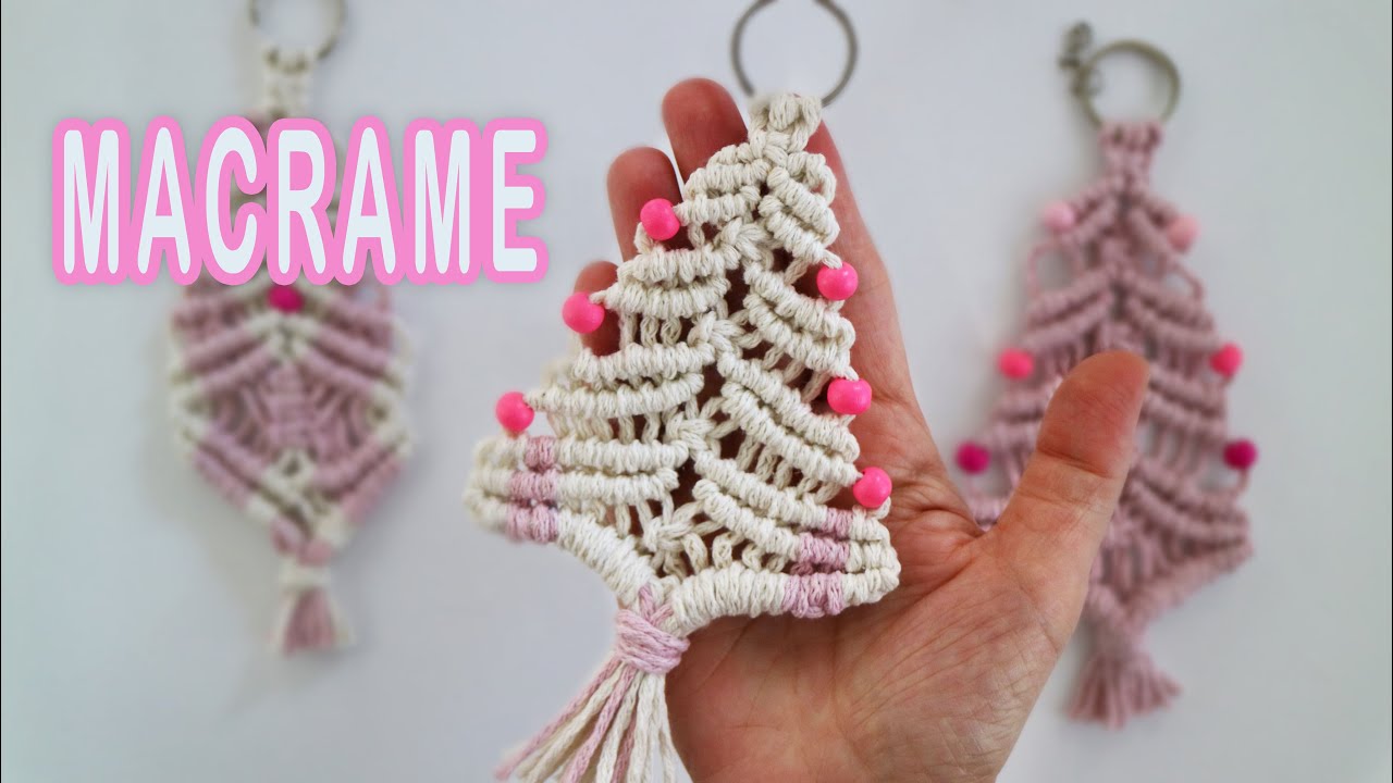 Makrome Çam Ağacı Yapımı | Makrome Duvar Süsü 🌸#390🌸