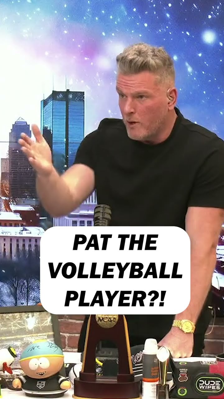 McAfee loves him some volleyball ?