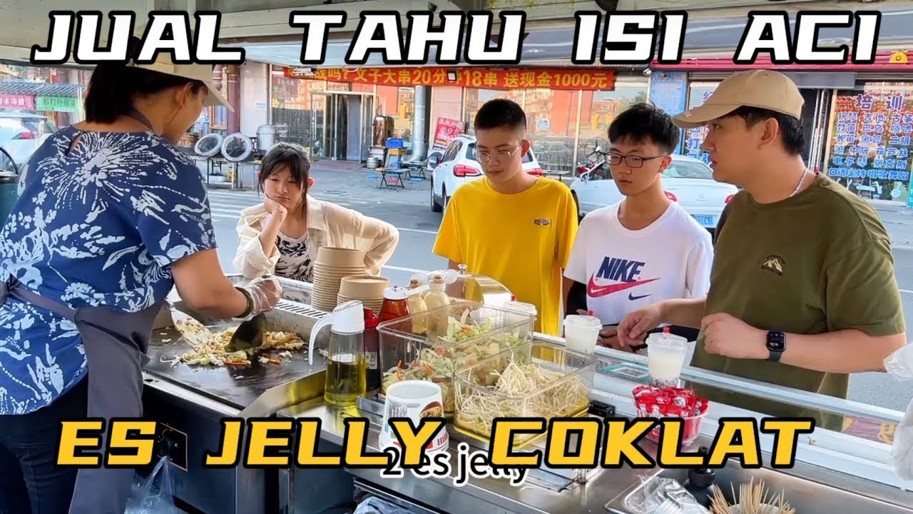 JUAL TAHU ISI ACI DAN ES JELLY COKLAT YANG SEGAR DI CHINA, MASYA ALLAH LUDES DALAM SEKEJAP