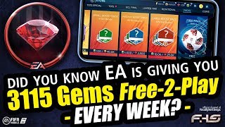 FIFA Mobile - How to Earn 3,115 Gems Every Week Free to Play F2P