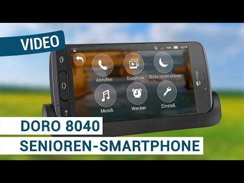 Doro 8040 Graphit Senioren-Smartphone
