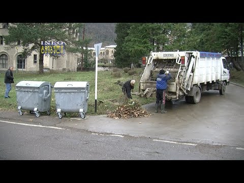 დასუფთავების მორიგი აქტივობა ქალაქში