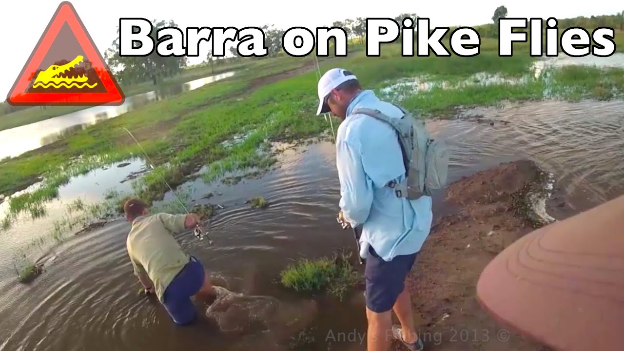 kayak flight Pike Flies used on Austrlian Fish Andy's Fishing Video EP.341